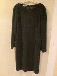 Giorgio Armani Le Collezioni Black Dress Size 14 #24