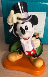 Walt Disney Classics Collection Magician Mickey Figure On With The Show