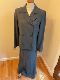 Vintage Women's Skirt Suit - Short Jacket
