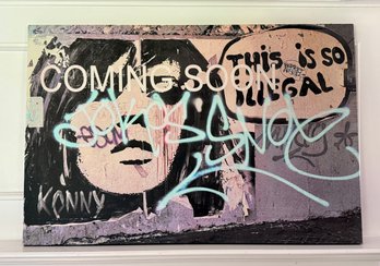Street Art Printed Canvas