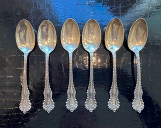 Six Sterling Spoons