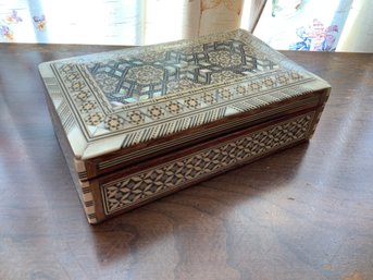 Gorgeous Inlaid Mosaic Box