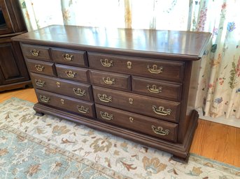 Solid Cherry Double Dresser