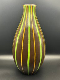 Original Vintage 1950s/60s Mid Century Modern Hand Signed ROMETTI UMBERTIDE Italian Studio Ceramic Vase
