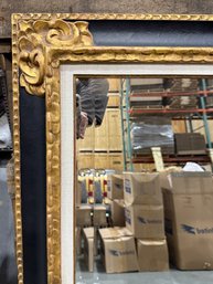 Fancy Beveled Glass Hall Mirror