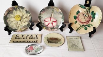 John Derian Decorative Pieces - Plates And Paperweight
