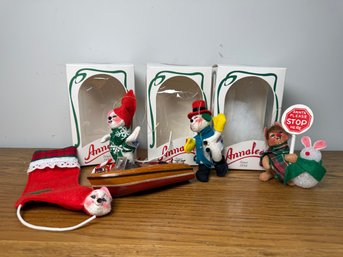Vintage Annalee Dolls Ornaments