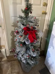 48' Christmas Tree In Pot
