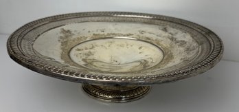 Weighted Sterling Dish