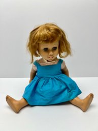 Vintage Chatty Cathy Doll  Original Dress (Pull-String Speech Not Working)