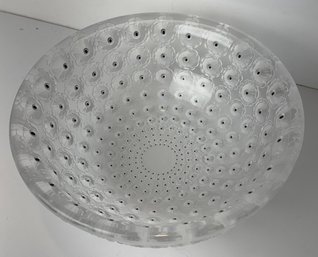 Vintage Lalique Nemours Bowl Signed