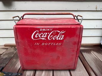 Vintage Coke Cooler