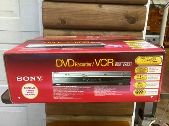 Sony RDR-VX521 DVD Recorder/VCR
