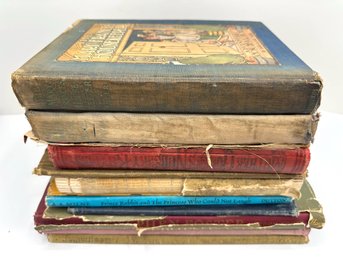 Over 10 Antique & Vintage Children's Books As Old As 1887, Some First Edition