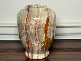Large Quality Vintage Alabaster Vase