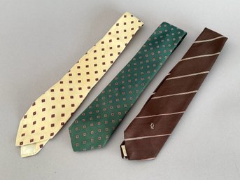 Lot Of 3 Christian Dior Ties