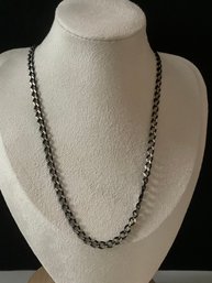 Black & Sterling Silver Chain #5
