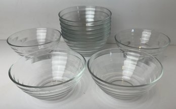 Ten Bormioli Rocco Glass Bowls