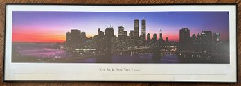 James Blakeway Photographic Print 'New York, New York' Of Lower Manhattan Skyline Including World Trade Center