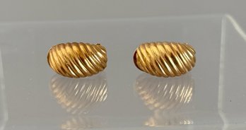 14K Gold Tiffany & Co Earrings