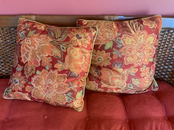 Pair Of Pier 1 Pillows