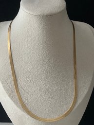 14k Gold Herringbone Chain #10