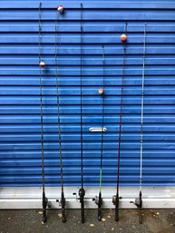 Fishing Pole Lot Of 6
