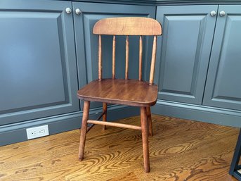 Vintage American Farmhouse Child's Chair