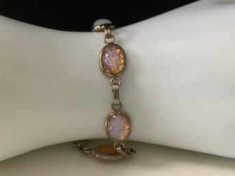 Iridescent Opal Stoned Bracelet #13