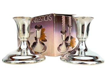 International Silver Plate Candlesticks