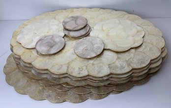 Shell Placemats And Hot Plates
