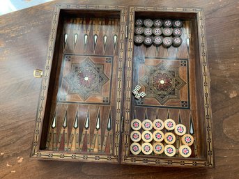 Elaborate Backgammon Set