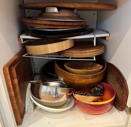 Wood Serving Pieces And More
