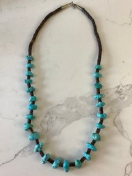Navajo Turquoise Beaded Necklace #46