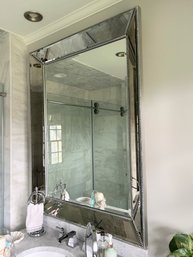 RH Silver Venetian Beaded Mirror (2 Of 2)