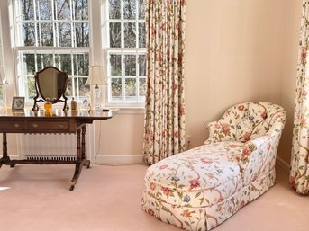 Very Special Custom Chaise Lounge In Jim Thompson Cotton Sateen
