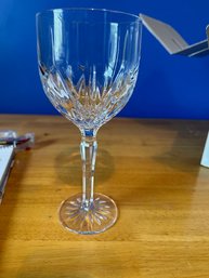 Waterford Marquis Brookside Set Of 6 Wine Glasses W/ Box