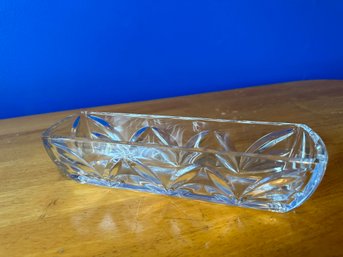 Waterford Marquis Chevron Cracker Tray Oblong W/ Box