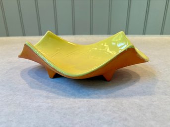 McCoy Pottery Caravelle Modern Cope Candy Dish