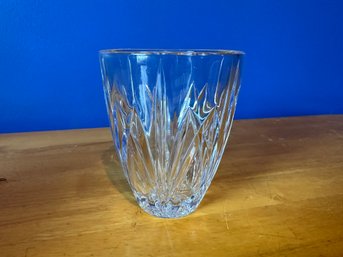 Waterford Marquis Brookside Hurricane Rose Vase W/ Box