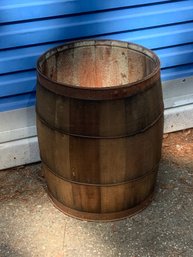 Vintage Wooden Barrel #2