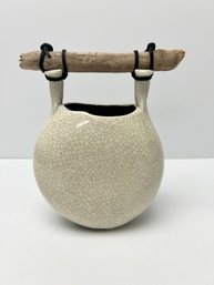 Lori Rosen Designs Decorative Crackle Piece With Wood