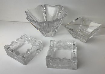 Lalique, Kosta Boda And Oresfores Crystal
