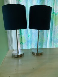 Pair Of Contemporary Desk Lamps