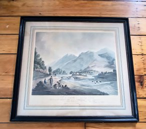 1792 Engraving By Printer Francis Jukes Of An Image By Wm. Burgels