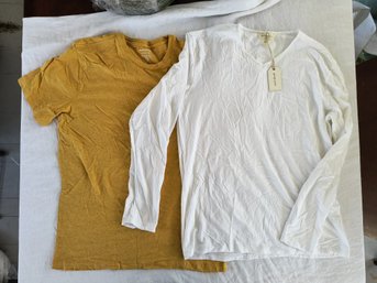 Two New Cotton Tops / Shirts