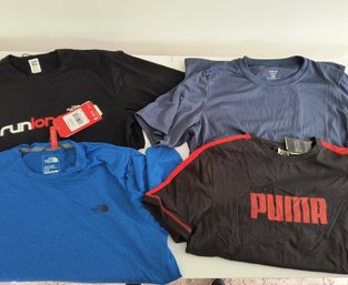Lot Of New Athletic Shirts Including Patagonia, Puma - Men's Medium Or Women's Large