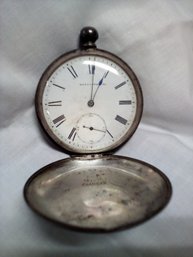 Antique Fahy's Coin Silver Pocket Watch Model No. 01. Lancaster, PA,  Manual Wind     PS/A4