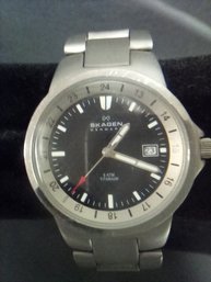 Skagen Denmark 5 ATM, Titanium Watch     MIG/E3