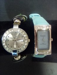 Beike -6107 Colorful Watch With Crystal & Glass Beads Plus Freeline 30M Water Resistant Watch  MIG/E3